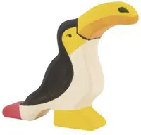 Figurină din lemn Holztiger - Toucan