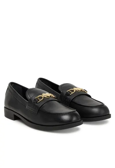 Mocasini dama piele naturala - negru - JA10242G1NIA000035