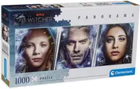 Puzzle panoramic Clementoni din 1000 de piese - The Witcher