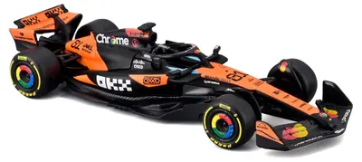 Mașinuță metalică Bburago - McLaren MCL39, Oscar Piastri, 2025, 1:64
