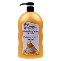 Sampon si gel de dus Lapte si Miere cu Extract de Aloe Vera Naturaphy, Blux | 1 l