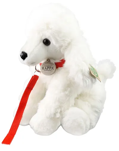 Jucărie de pluș Rappa Eco Friends - Pudel în lesă, 28 cm