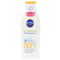 Lotiune de protectie solara pentru copii Babies & Kids Sensitive SPF50, 200ml, Nivea