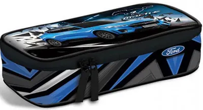 Penar oval Lizzy Card Ford Mustang Lightening - Comfort, cu un fermoar