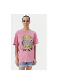 Tricou dama ERJZT05905-MGQ0 - Bumbac - Roz - Roz