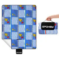 Patura picnic impermeabila 150x180 cm Spokey Picnic Amber, captusita cu aluminiu