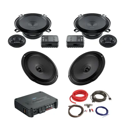 Pachet Difuzoare Auto cu amplificator Fiat Doblo 2 2015-2022 Audison Prima 560 W
