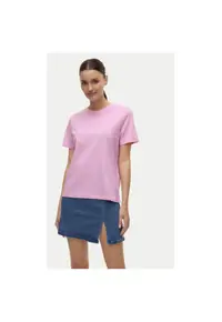 Tricou dama - 304786655 - Bumbac organic - Roz - Roz