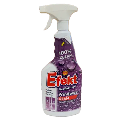 Efekt solutie curatare geamuri cu amoniac 750 ml - Default Title