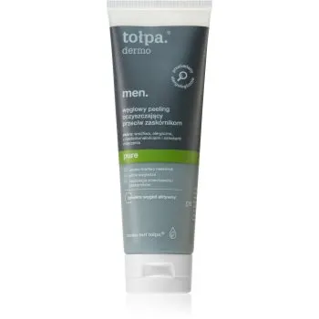 Tołpa Dermo Men Pure exfoliant de curățare impotriva punctelor negre