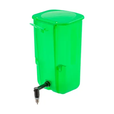 Adapatoare Iepuri 1000 ml cu Alimentare de Sus si Fixare cu Arcuri, Verde