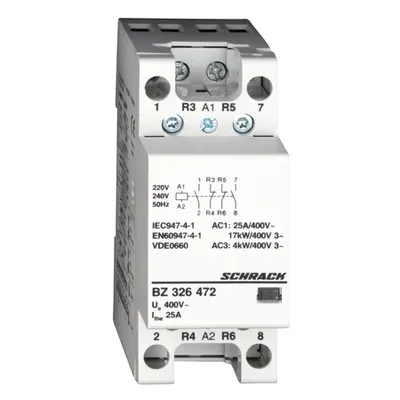 Contactor modular 25A 2ND 2NI 230VAC