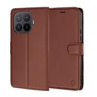 Husa pentru Xiaomi 17T Pro, Techsuit, Leather Folio, Maro