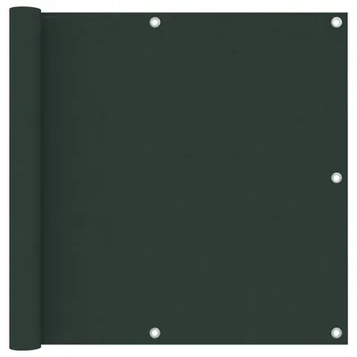 Gossi paravan de balcon, verde inchis, 90x300 cm, tesatura oxford