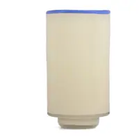 Vază crem din sticlă (înălțime 21,5 cm) Milo – ONA
