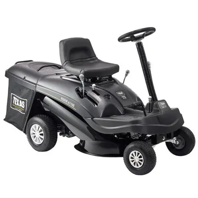 Texas Rider 6110E Tractor pentru tuns gazon, 6.4CP, latime lucru 61cm, inaltime taiere 35-75mm, 150L, benzina, 4.6km/h, electric, reglaj central