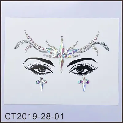 Set sticker pentru fata si corp 07