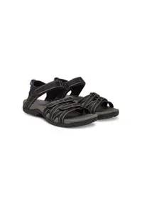 Sandale dama - 4266 - Textil - Negru