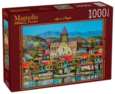 Puzzle Magnolia din 1000 piese - Biserica