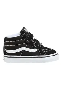 Pantofi sport din piele intoarsa si panza cu velcro -