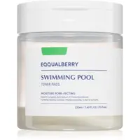 EQQUALBERRY Swimming Pool Toner Pads tampoane exfoliante cu efect de hidratare