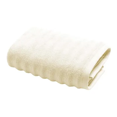 Prosop crem din bumbac din frotir 50x90 cm Maya – douceur d'intérieur
