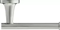 Suport hartie igienica Duravit Starck T 0099377000, montare pe perete, metal, Otel satinat