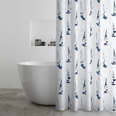 Perdea de duș 180x180 cm Salcombe Boats – Catherine Lansfield