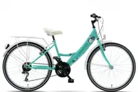 Bicicletă pentru copii 24" oțel 14" 130-165cm 18 viteze Davi Giulietta Trend