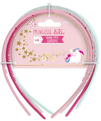 Princesse Lili Tiare, 4 buc, sortiment