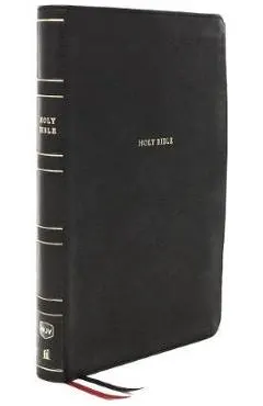 Nkjv, Reference Bible, Super Giant Print, Leathersoft, Black, Thumb Indexed, Red Letter Edition, Comfort Print: Holy Bible, New King James Version