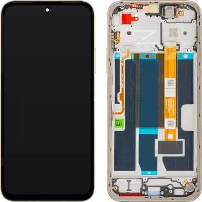 Display cu Touchscreen Oppo A6, cu Rama, Auriu (Aurora Gold), Service Pack 621029000760