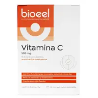 Vitamina C 500 mg, Bioeel | 30 comprimate masticabile