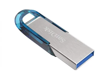 Memorie USB SANDISK Ultra Flair 32 GB, USB 3.0, Albastru