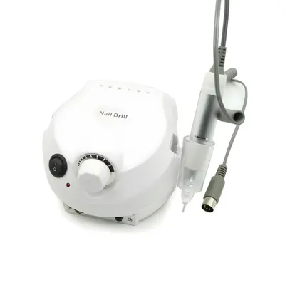 Freză Unghii Profesională 30000 RPM Alb cu suport mandrina – Pentru Manichiură și Pedichiură