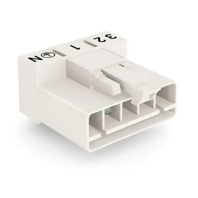 Plug for PCBs; angled; 5-pole; Cod. A