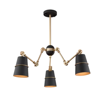 Candelabru Spider 3xe27 Negru