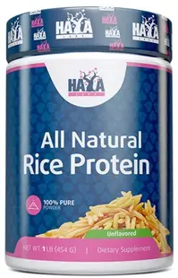 All Natural Rice Protein, fără gust, 454 g, Haya Labs