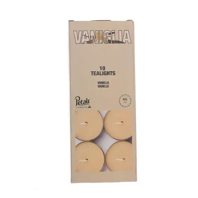 Set 10 lumanari parfumate cu Vanilie