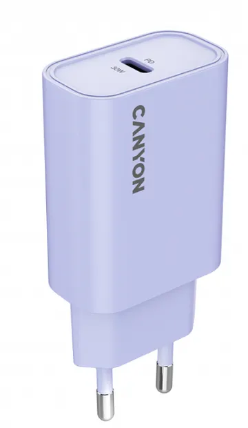 Încărcător Canyon - OnCharge 30CL Max Power, 30W, mov