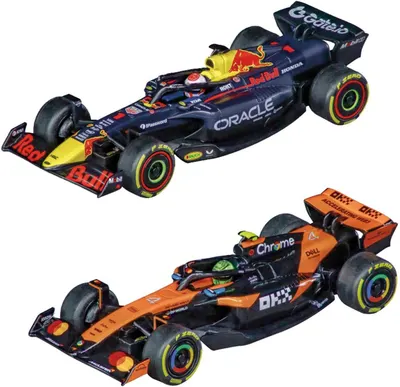 Set de mașinuțe Carrera Pull & Speed - Formula 1 Oracle Red Bull & McLaren, 2 buc., 1:43