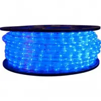 Instalatie tip furtun luminos LED 100m, cu joc de lumini, diverse culori, 2 alimentatoare