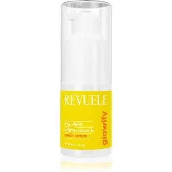 Revuele Glowify A.M. Vibes Power Serum Caffeine + Vitamin E ser cu efect iluminator zona ochilor