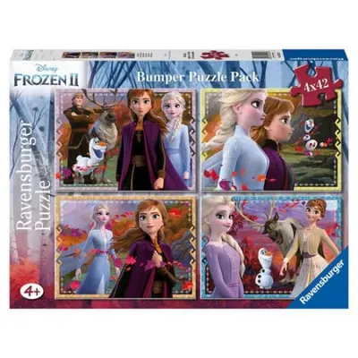 Puzzle Frozen Ii, 4x42 Piese