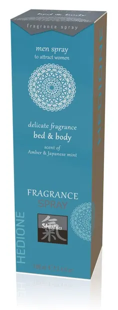 Spray Bed & Body, Shiatsu, Amber & Japanese Mint, 100 ml