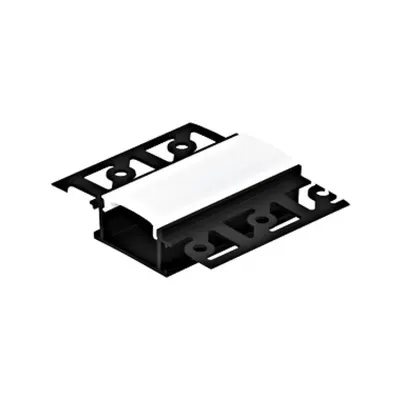 LED-Stripe TB Profile /Wall/Ceiling, opal Abd. black,1000mm