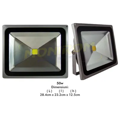 Proiector LED 50w / 2700k – gri *TV 0,25ron