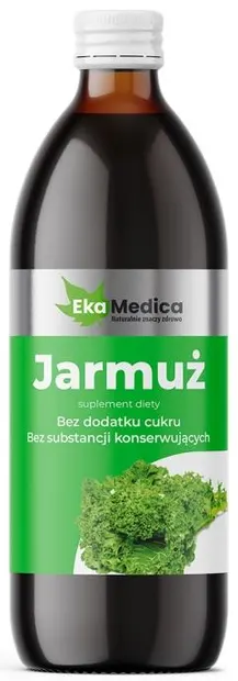 Suc de kale cu camu-camu și vitamina C naturală, 500 ml, EkaMedica