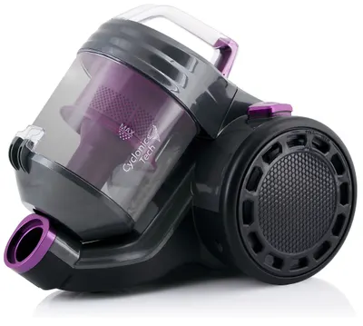 Aspirator Rohnson Cyclone - R-1225, HEPA, negru/violet