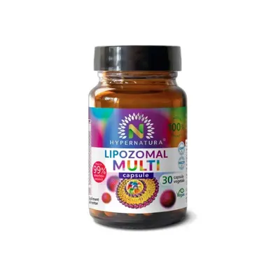Hypernatura Lipozomal Multi - vitamine și minerale - 30 cps